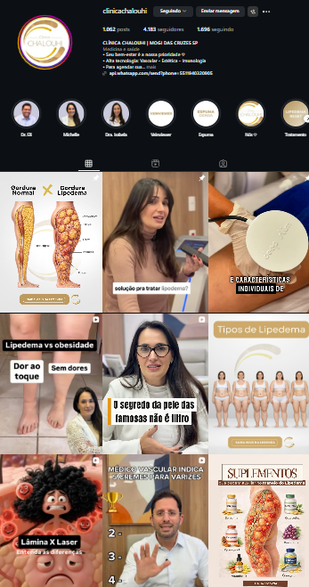 Instagram @clinicachalouhi